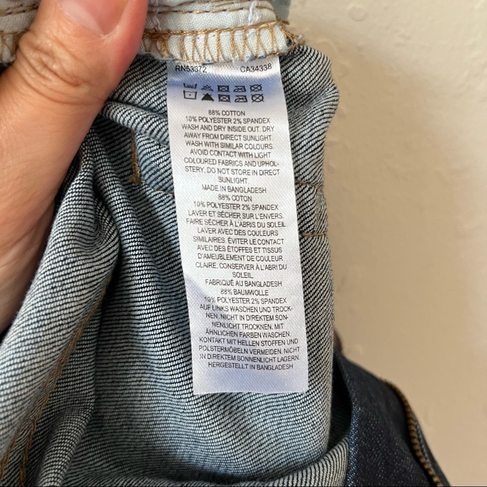 NWT French Connection Reset Skinny Jeans Vintage Blue 10/30 - Picture 9 of 11